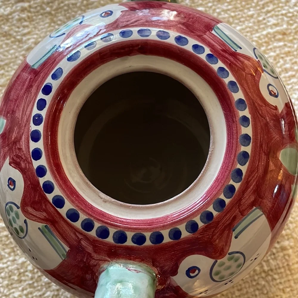 Solimene Vietri Campagna Chicken Teapot